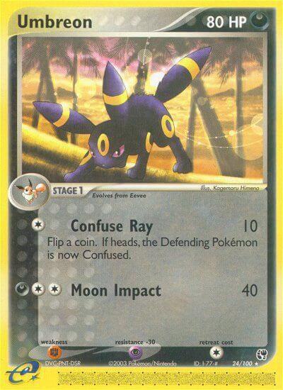 Umbreon (024/100) Rare Light Play