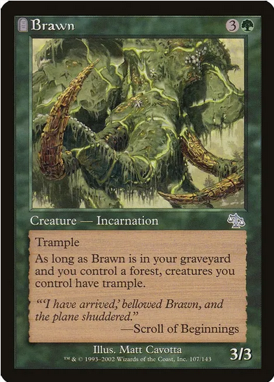 Brawn (JUD-U) Moderate Play