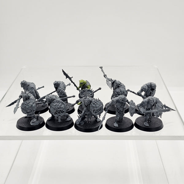 Age of Sigmar: Orruk Warclans - Kruleboyz: Gutrippaz Squad with Gutrippa Boss (USED) [LOT #2]