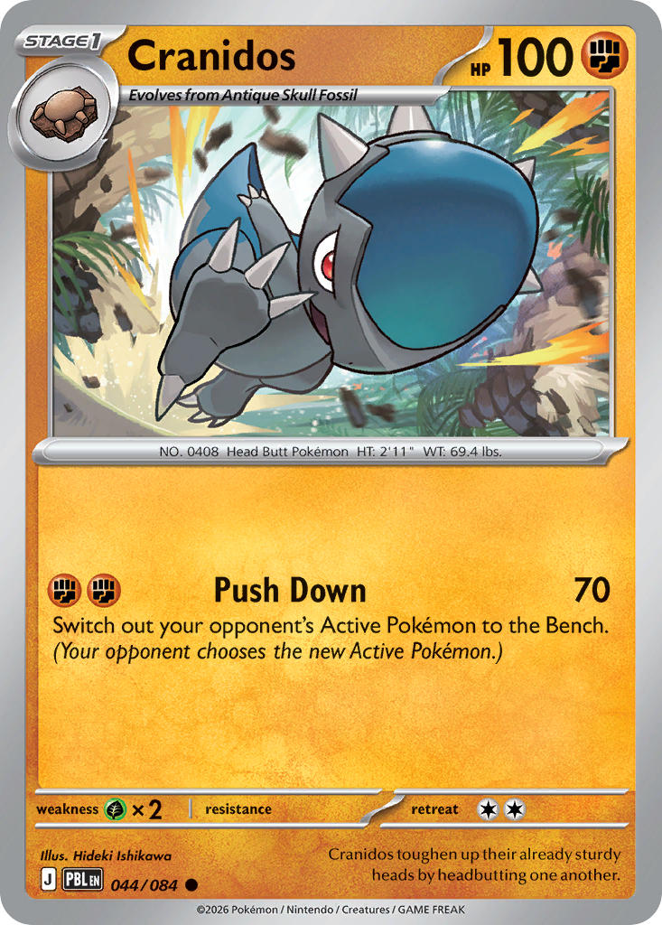 Cranidos - 044/084 (PBL) Common