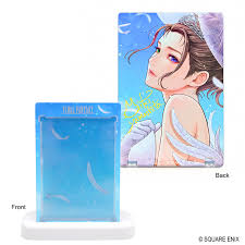 Final Fantasy: One-Touch Edge - Yuna (Wedding Dress Special Edition) Card Case w/ Display Stand