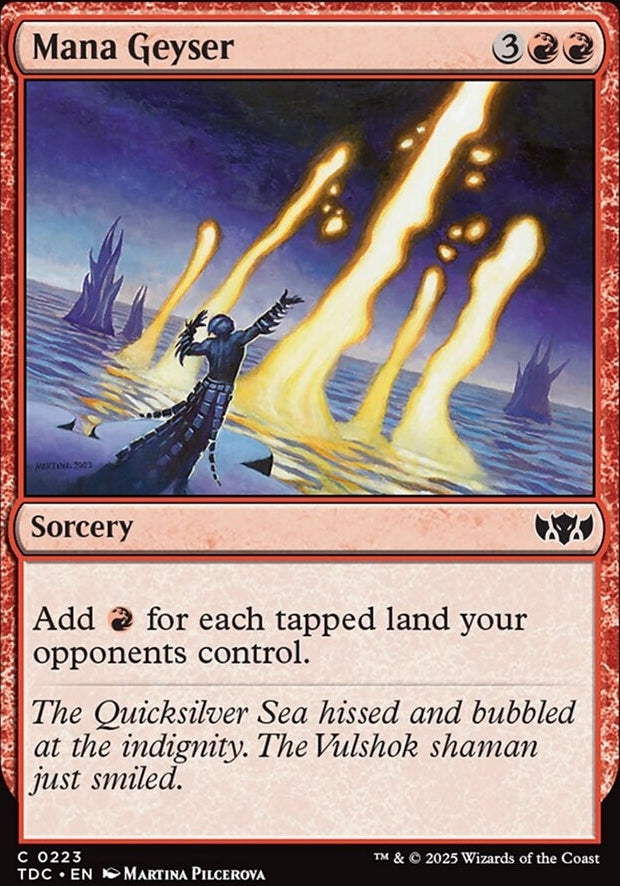 Mana Geyser [ #0223 ] (TDC-C)
