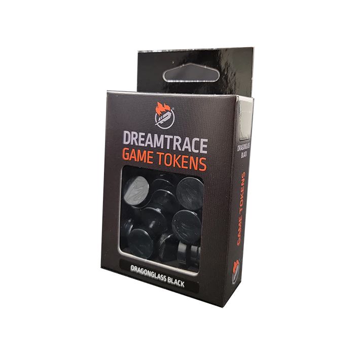 DreamTrace Gaming Tokens: Dragonglass Black