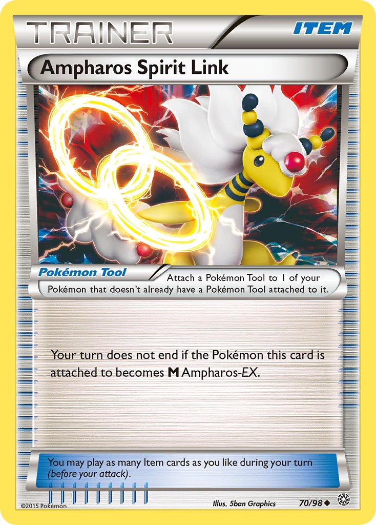 Ampharos Spirit Link - 070/098 (AOR) Uncommon - Near Mint