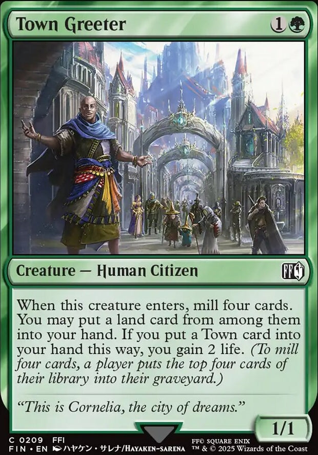 Town Greeter [ #0209 ] (FIN-C)