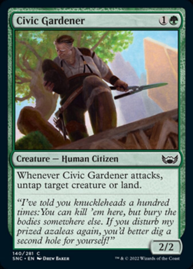 Civic Gardener [ #140/281 ] (SNC-C)