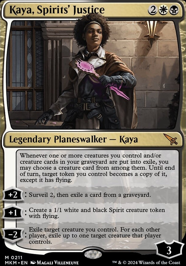 Kaya, Spirits' Justice [#0211] (MKM-M)