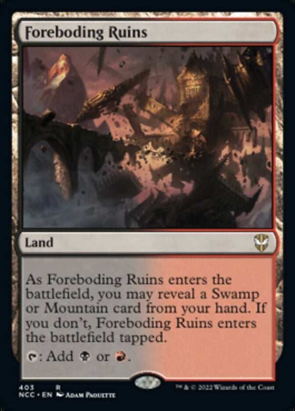 Foreboding Ruins [#403] (NCC-R)