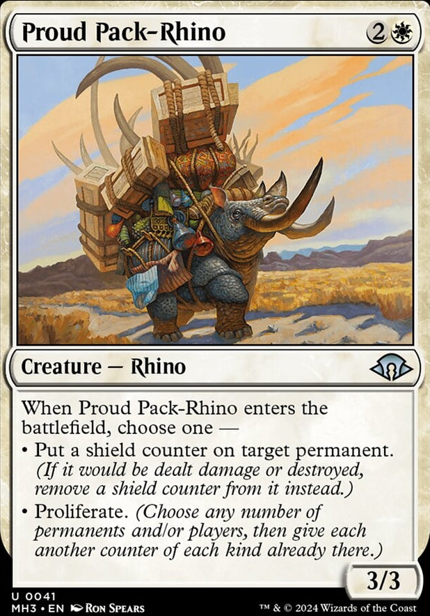 Proud Pack-Rhino [#0041] (MH3-U)