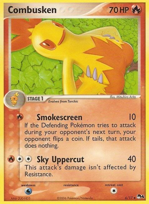 Combusken (006/017) Holofoil  - POP Series 4 (POP)