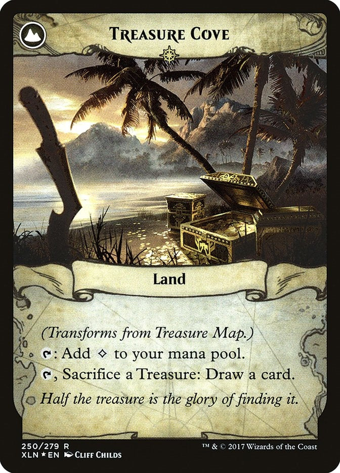 Treasure Map // Treasure Cove (XLN-R-PRE)