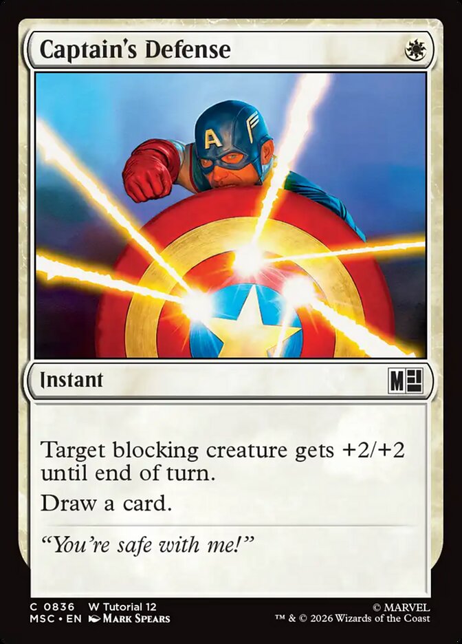Captain's Defense [ #0836 ] (MSC-C)
