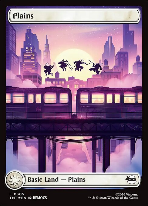 Plains [ #0305 Surge Foil Rooftop Full Art ] (TMT-L)