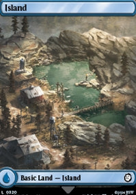 Island [#0320 Full Art] (PIP-C)