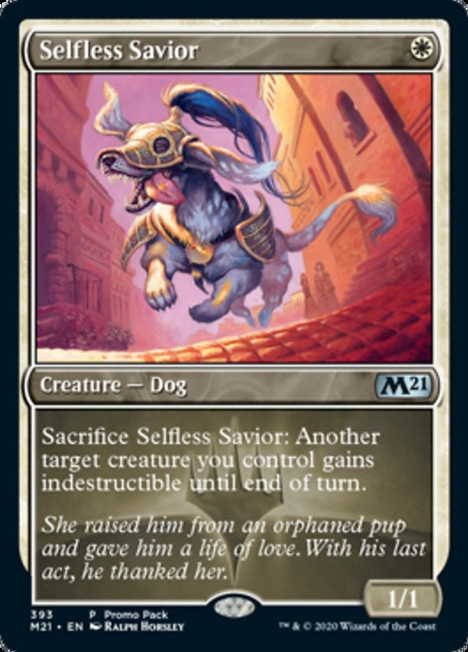 Selfless Savior [#393 FNM Style] (M21-U-PP)