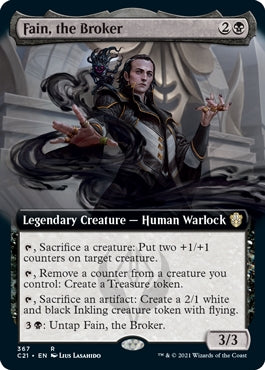 Fain, the Broker [Extended Art] (C21-R)