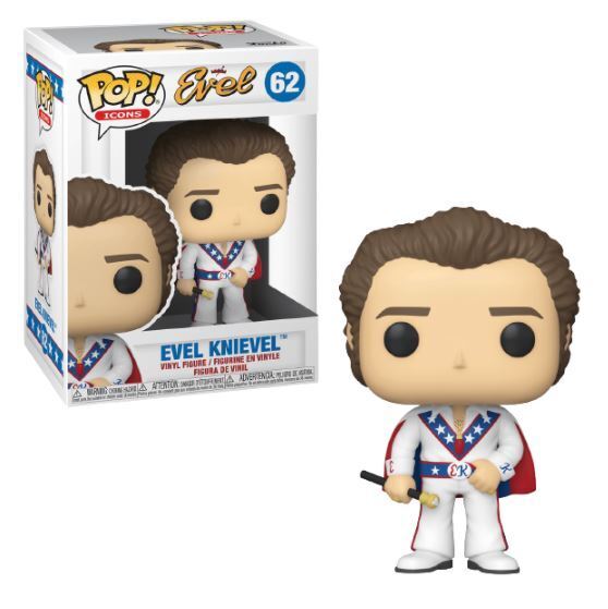 POP Figure: Icons #0062 - Evel Knievel with Cape