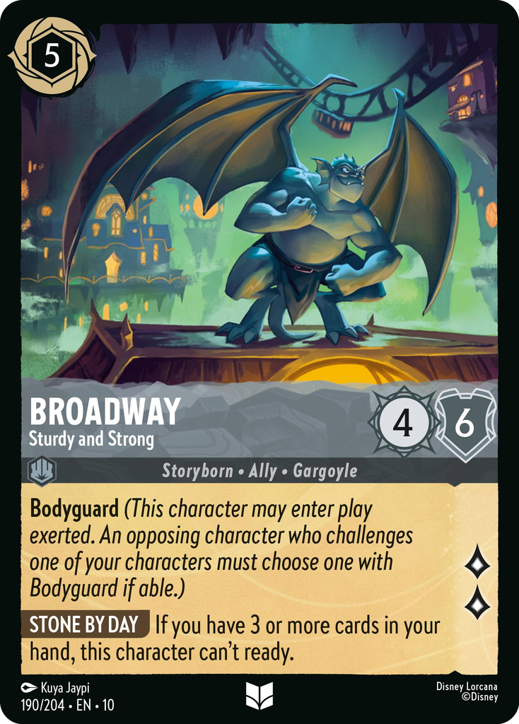 Broadway - Sturdy and Strong (190/204 - Whispers in the Well) Uncommon