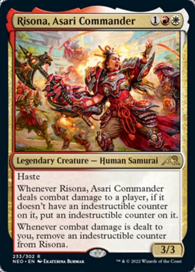 Risona, Asari Commander [ #233/302 ] (NEO-R)
