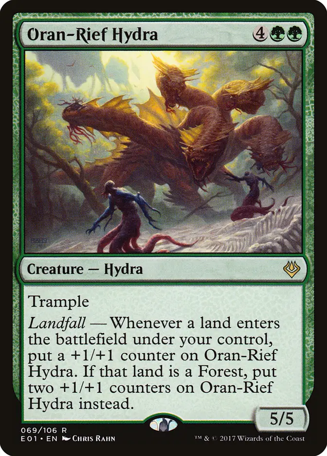 Oran-Rief Hydra (E01-R) Heavy Play