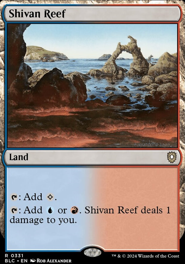 Shivan Reef [#0331] (BLC-R)
