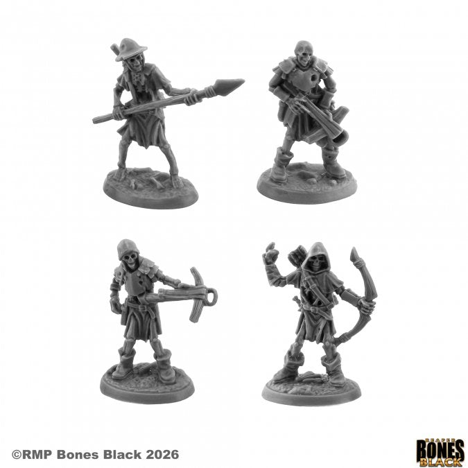 Bones 44372: Gravewatch Ranged Warriors (4)