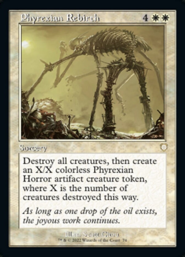 Phyrexian Rebirth [#74] (BRC-R)