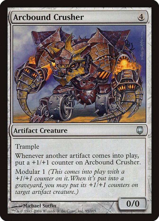 Arcbound Crusher (DST-U) Moderately Played