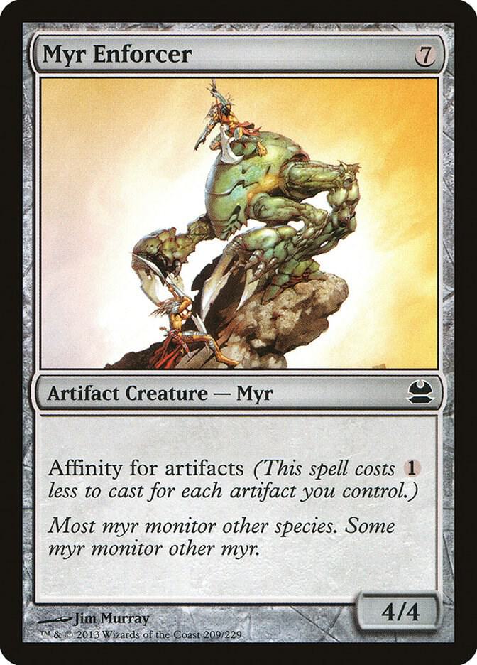 Myr Enforcer [ #209] (MMA-C-FOIL) Near Mint