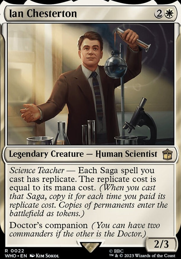 Ian Chesterton [#0022 New Cards] (WHO-R)