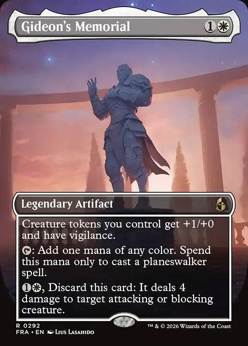 Gideon's Memorial [ #0292 Borderless Echoed Pairs ] (FRA-R)