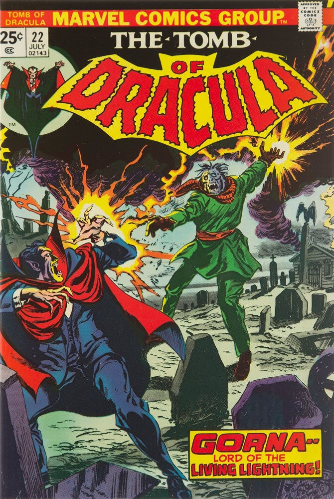 TOMB OF DRACULA (1972 Series) #22 (6.0)