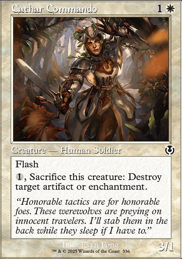 Cathar Commando [ #0336 Retro Frame ] (INR-C-FOIL)