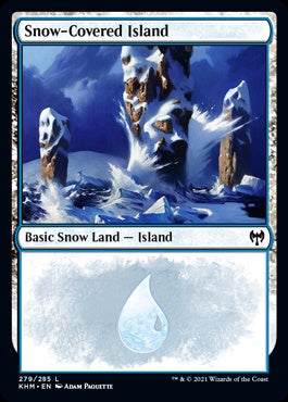 Snow-Covered Island [#279] (KHM-C)