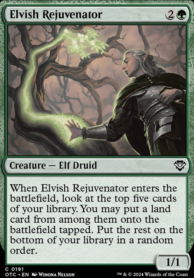 Elvish Rejuvenator [#0191] (OTC-C)