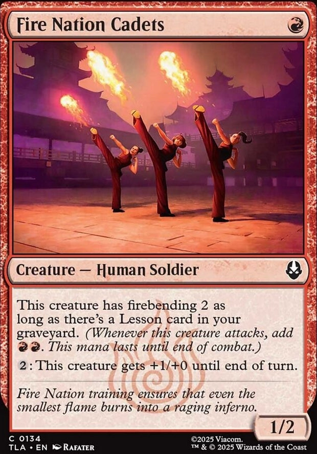 Fire Nation Cadets [ #0134 ] (TLA-C)