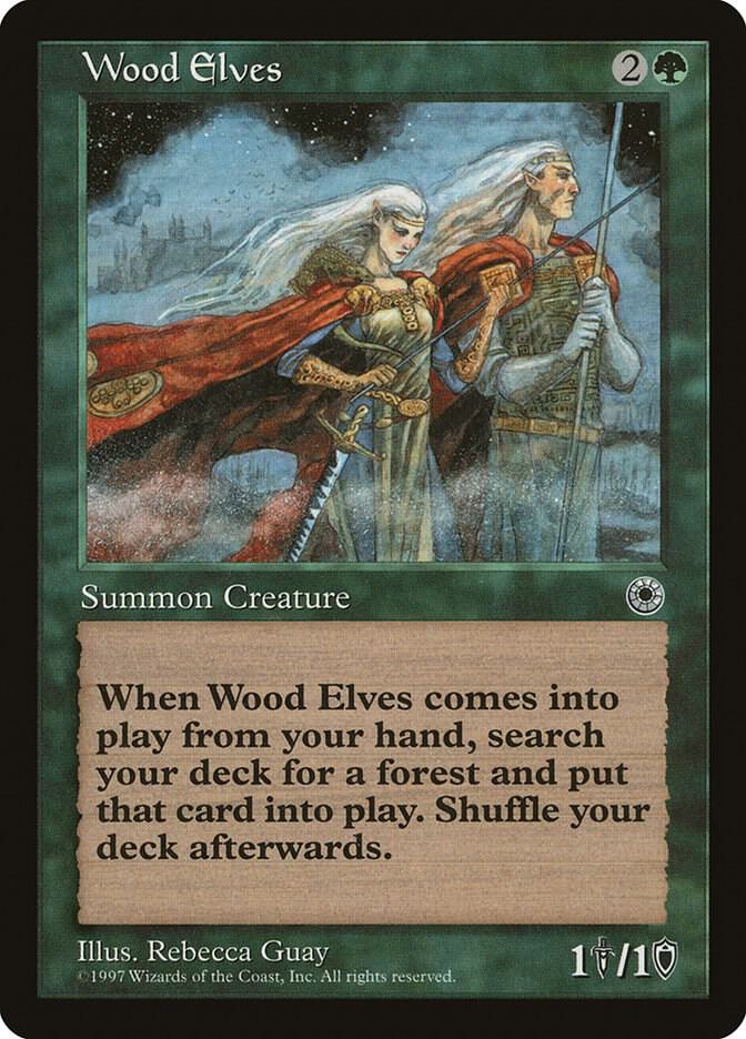 Wood Elves (POR-R) Heavy Play