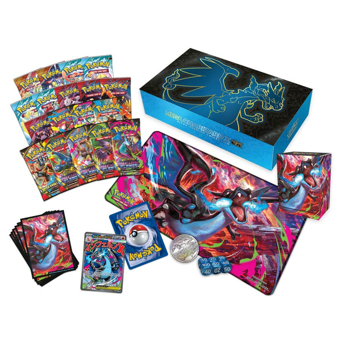 Pokemon TCG: Mega Evolution: Ultra Premium Collection: Mega Charizard X ex