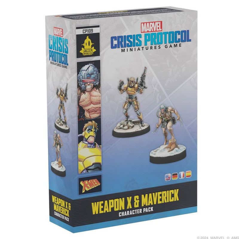 Marvel: Crisis Protocol (CP109) - Character Pack: Weapon X & Maverick