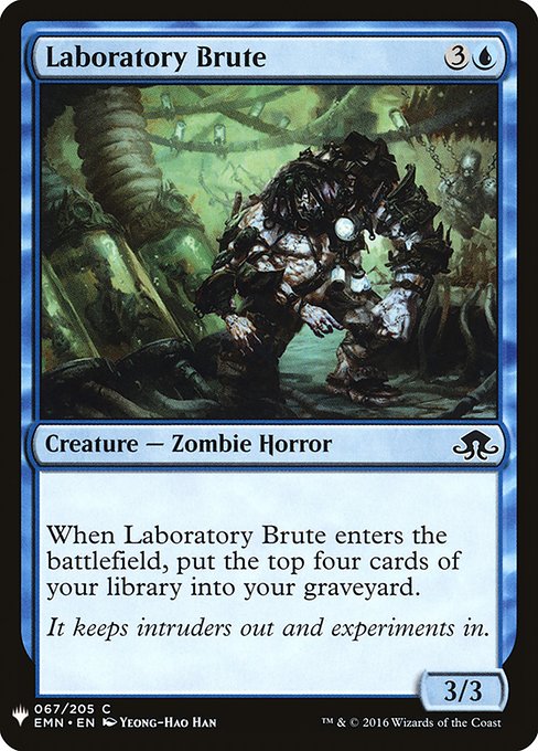 Laboratory Brute [Mystery Booster #0414] (EMN-C)