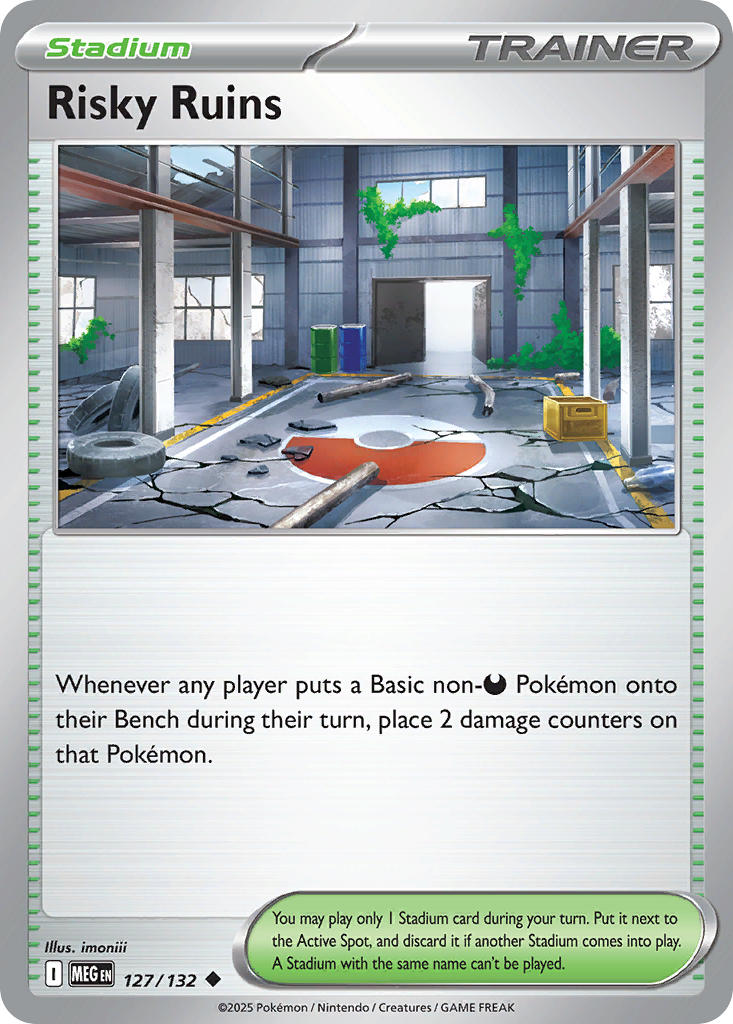 Risky Ruins - 127/132 (MEG) Uncommon