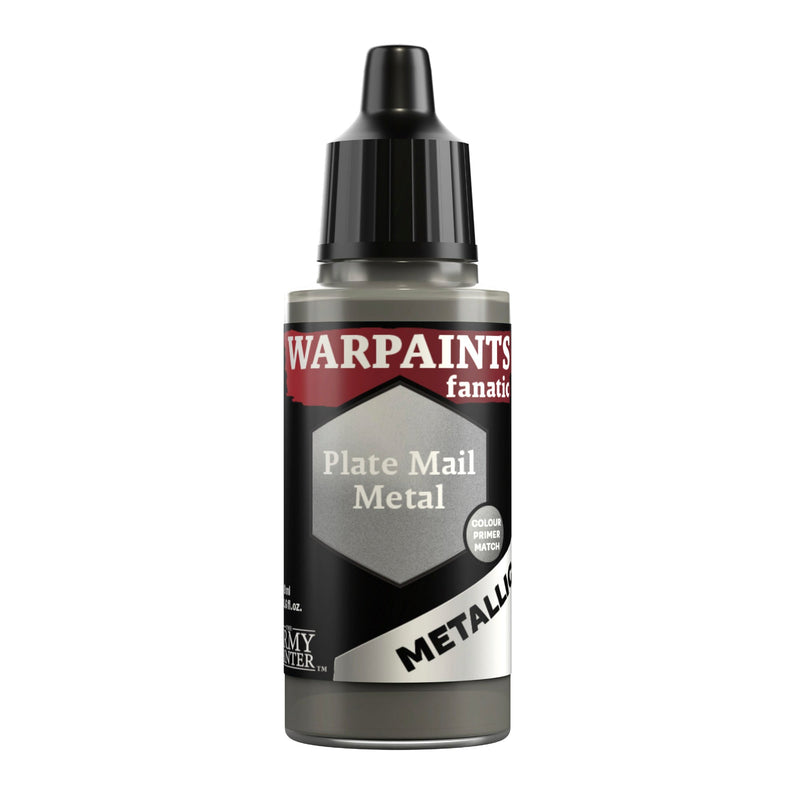 The Army Painter: Warpaints Fanatic Metallic - Plate Mail Metal (18ml/0.6oz)