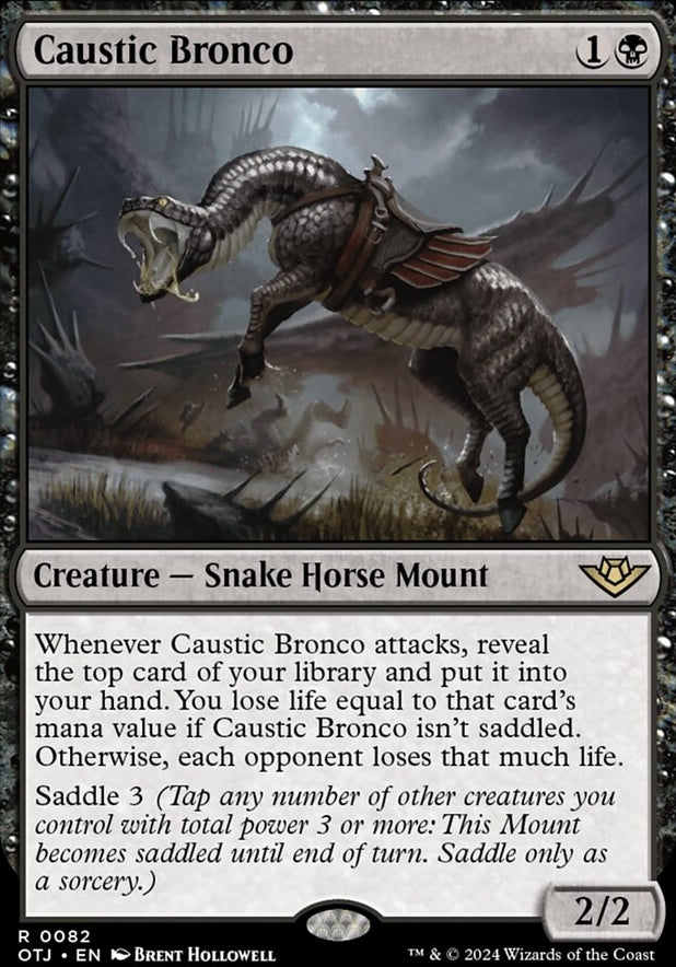 Caustic Bronco [#0082] (OTJ-R-FOIL)