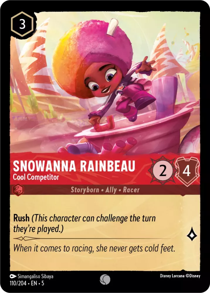 Snowanna Rainbeau - Cool Competitor (Shimmering Skies 110/204) Common - Near Mint