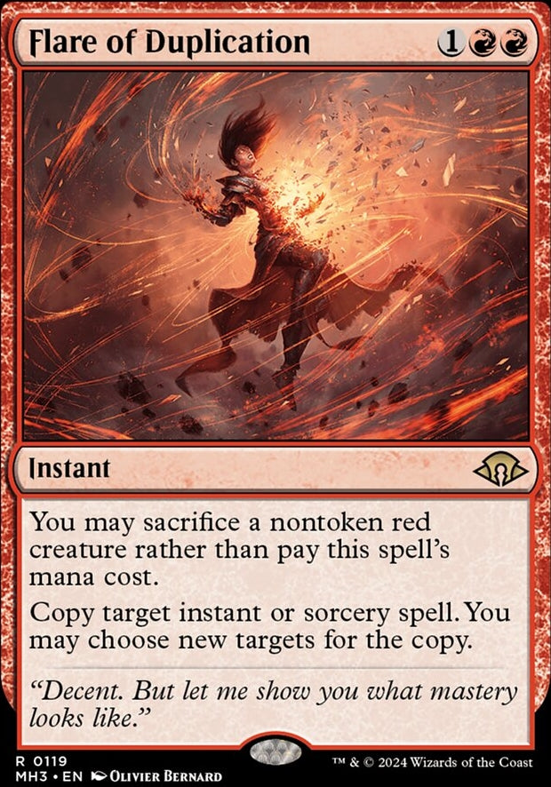 Flare of Duplication [#0119] (MH3-R-FOIL)