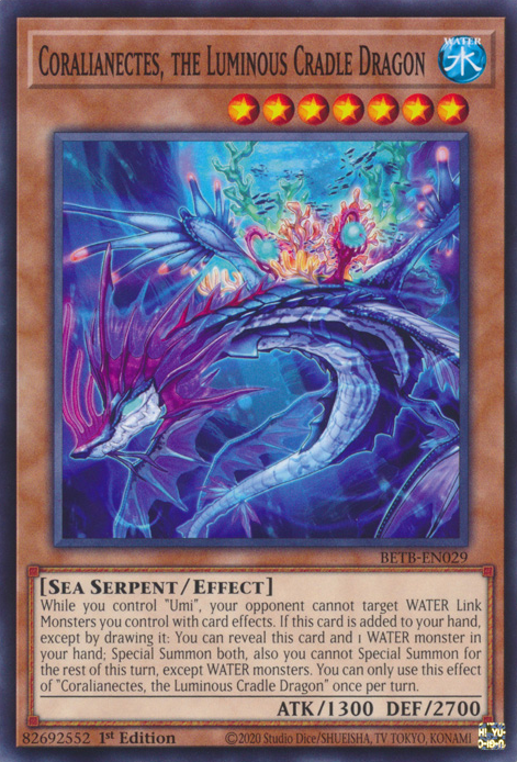 Coralianectes, the Luminous Cradle Dragon (BETB-EN029)