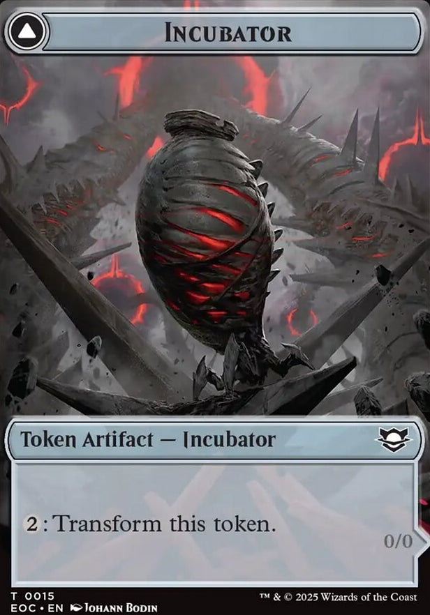 Incubator [ #0015 ] // Phyrexian [ #0015 ] (EOC-T)