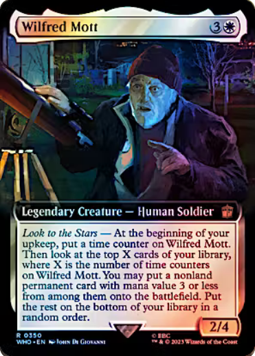 Wilfred Mott [#0350 Extended Art] (WHO-R-FOIL)