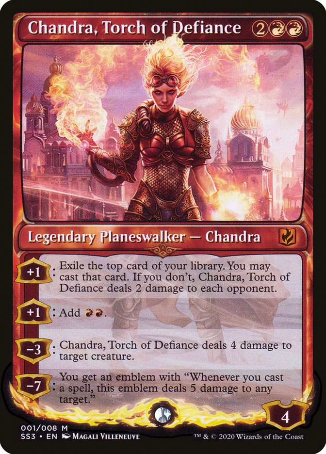 Chandra, Torch of Defiance (SS3-M) Light Play