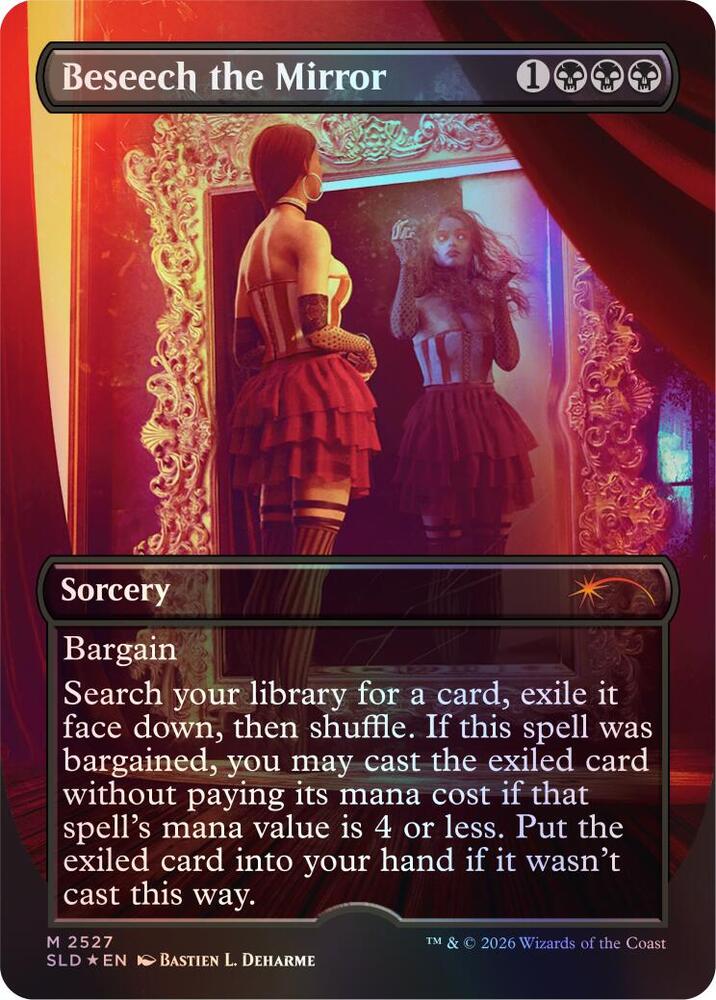 Beseech the Mirror [ #2527 ] (SLD-M) Foil Near Mint